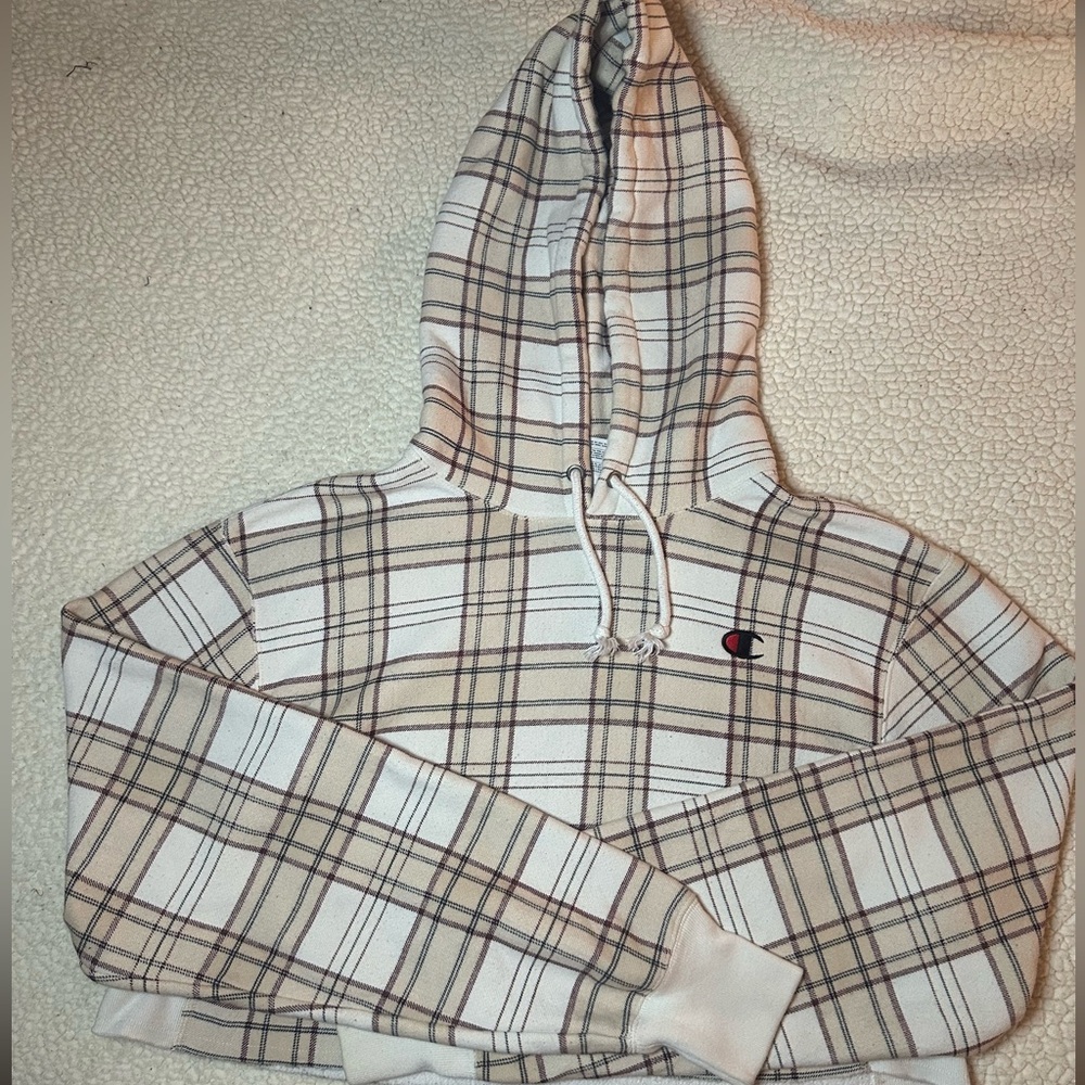 Champion Plaid Hoodie